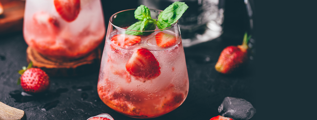 Erdbeer-Sommerdrink